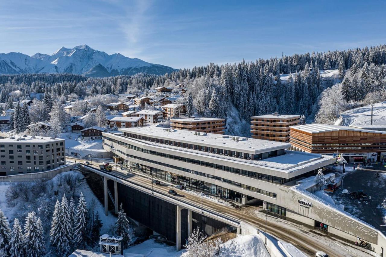 Ferienwohnung 3,5 Zimmer Direkt An Ski- Und Bikepiste Flims Exterior photo