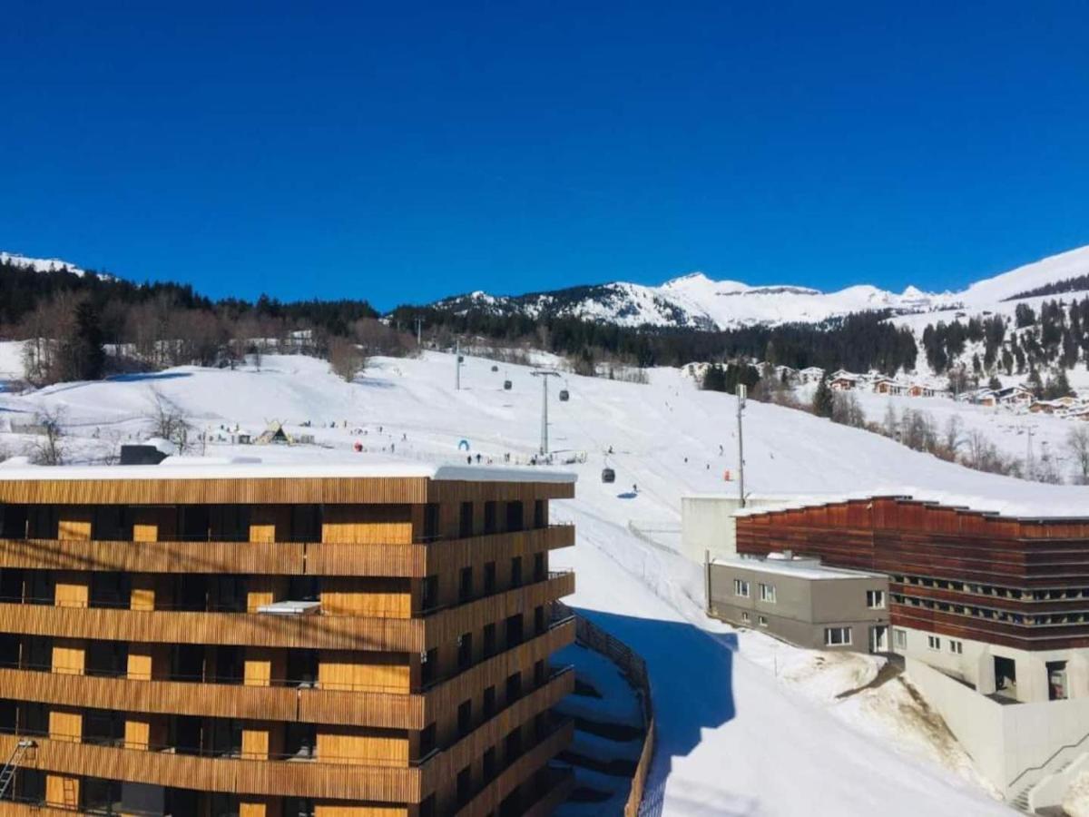 Ferienwohnung 3,5 Zimmer Direkt An Ski- Und Bikepiste Flims Exterior photo